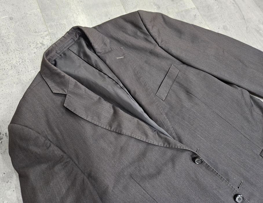 Szara grafitowa marynarka puere L-Xxl wiskoza męska oversize jacket bl