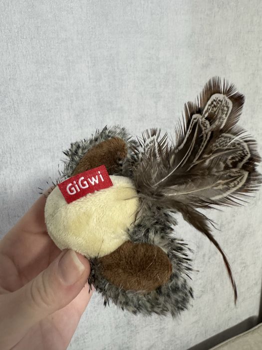 Іграшка для котів GiGwi Melody chaser Пташка зі звуковим чіпом 13 см