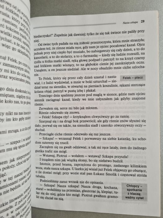 Nasza szkapa - Maria Konopnicka. Lektura z opracowaniem