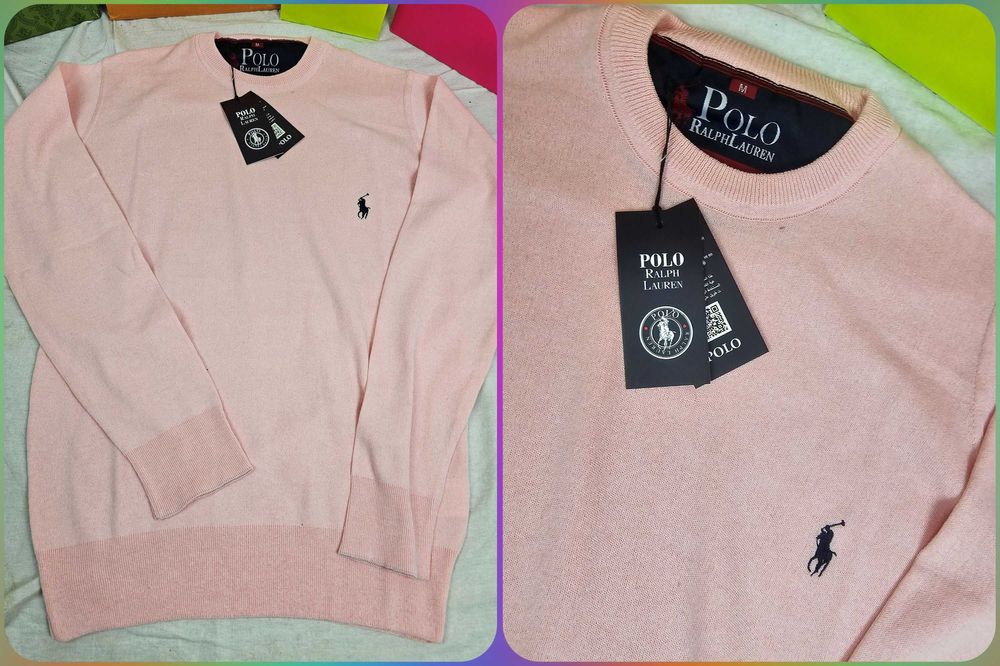 Sweterki męskie Lacoste Ralph Lauren nowość bawełna hit