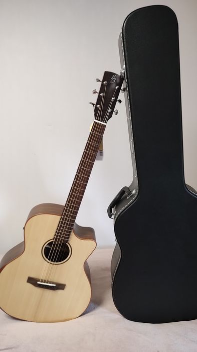 NOWA Harley Benton CLG-70SR CE NAT genialna gitara elektroakustyczna CASE Simply The Best !!