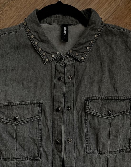 Жіноча джинсова сорочка безкоштовно