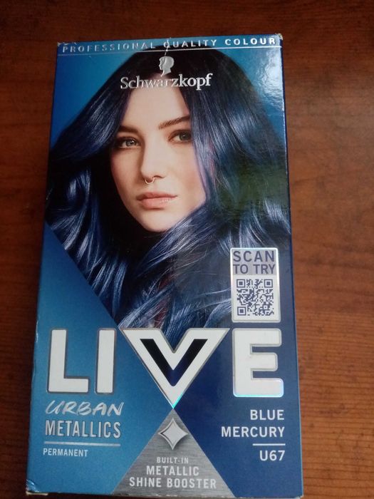 Farba Schwarzkopf Blue mercury