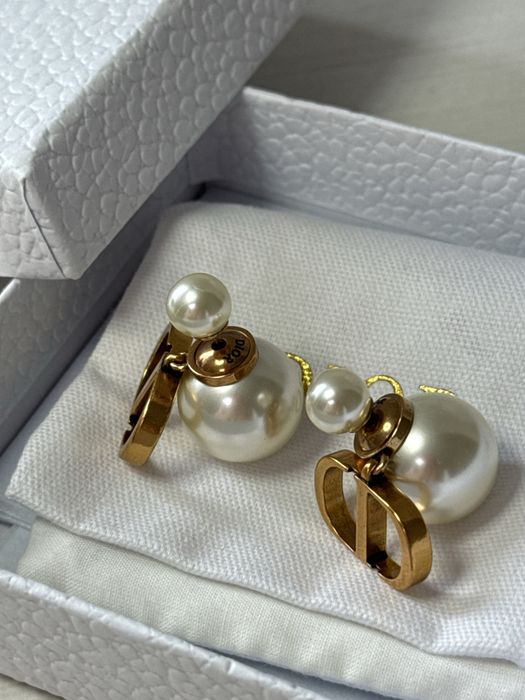Сережки DIOR золоті