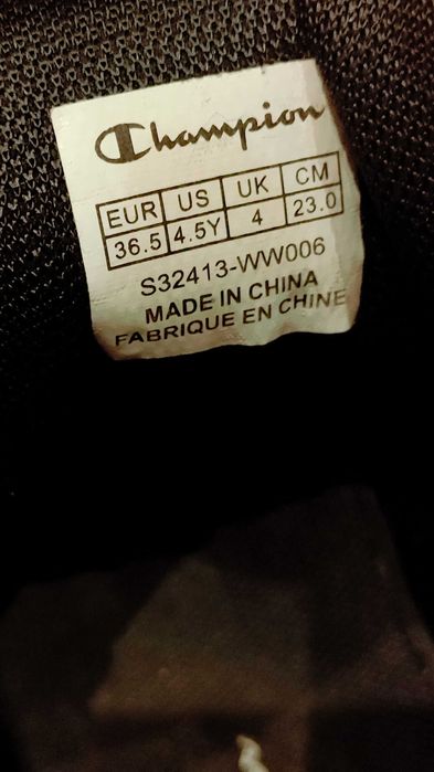 Buty champion 36.5