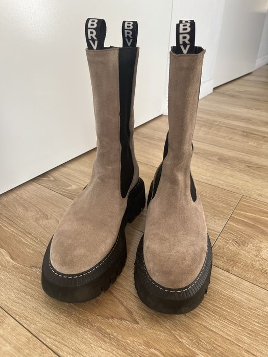 Замшеві челсі , 37 , made in italy