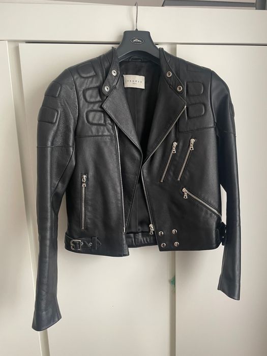 Kurtka skórzana Sandro