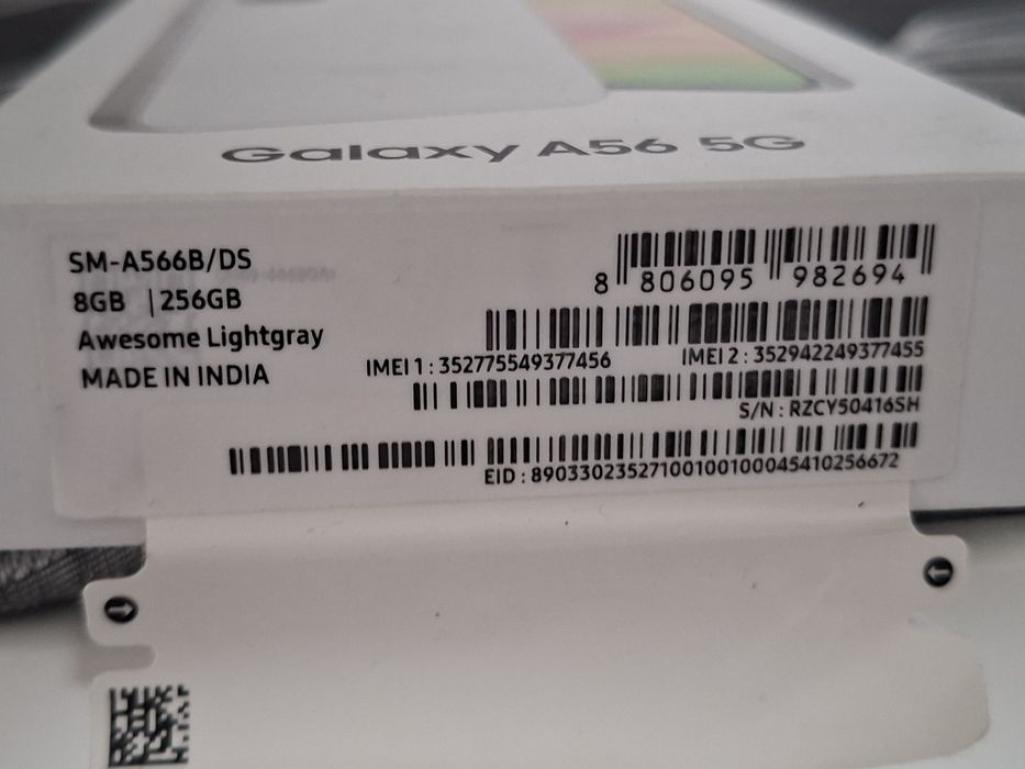 Samsung A56 5G jak nowy .gwarancja gratis szklo