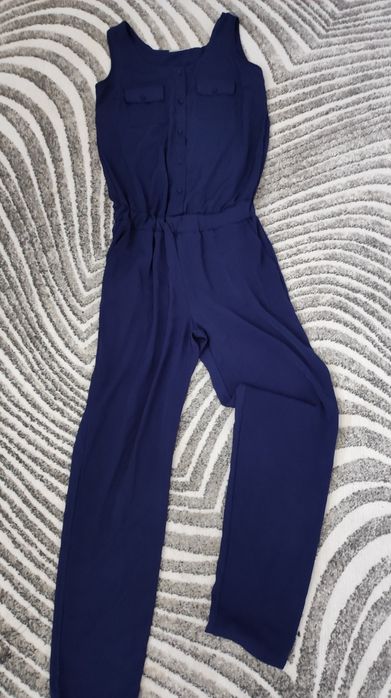 Damski granatowy kombinezon na lato r L/Xl 40/42