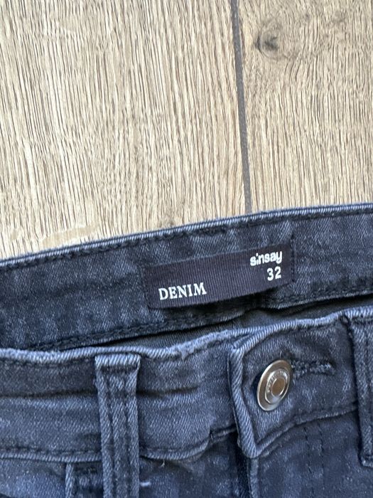 Spodnie dzinsowe jeans Sinsay Denim 32
