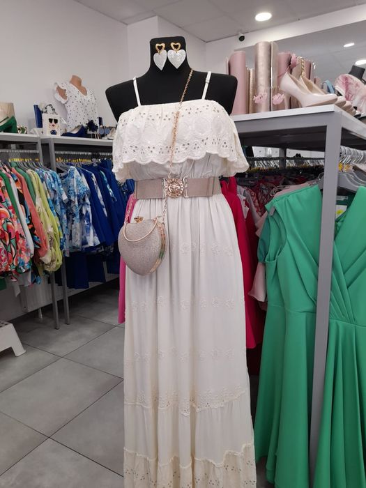 Sukienka maxi 100% bawełna