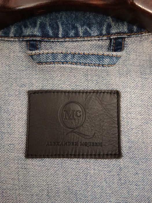 Джинсовая куртка Alexander McQueen оригинал