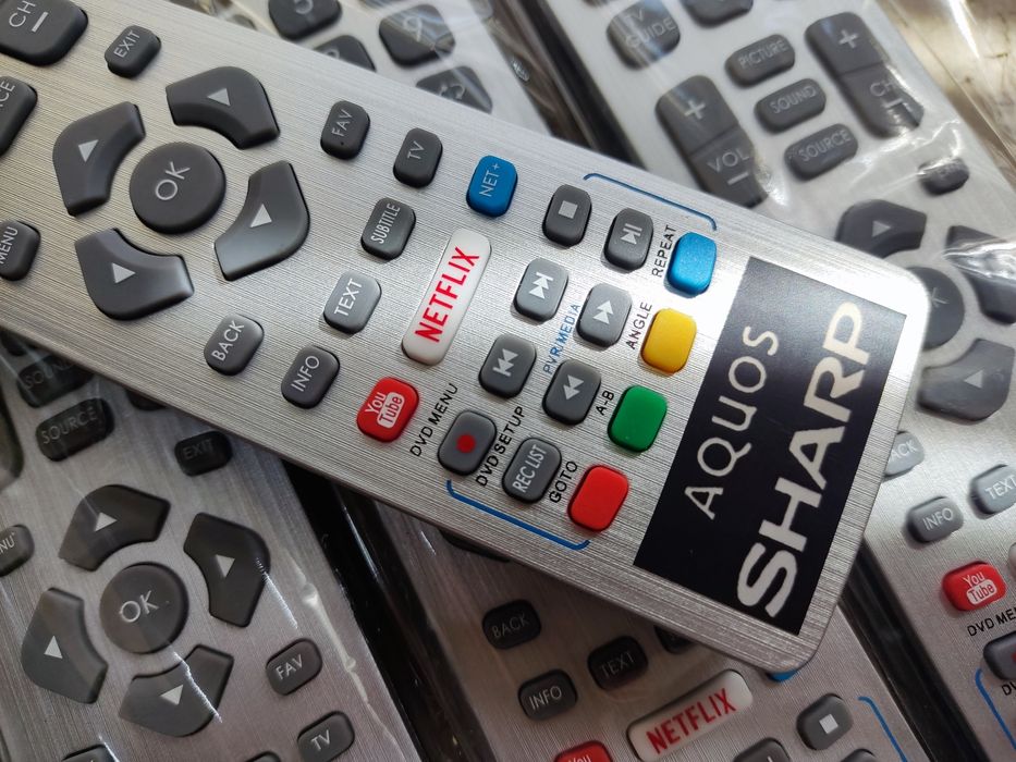 NOWY ORYGINALNY Pilot telewizorów Sharp Aquos Technika Blaupunkt