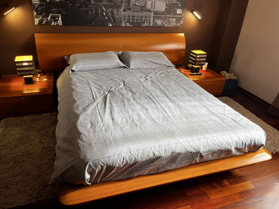 Cómoda + Par de Mesas de Cabeceira Altamira-Design Espanhol