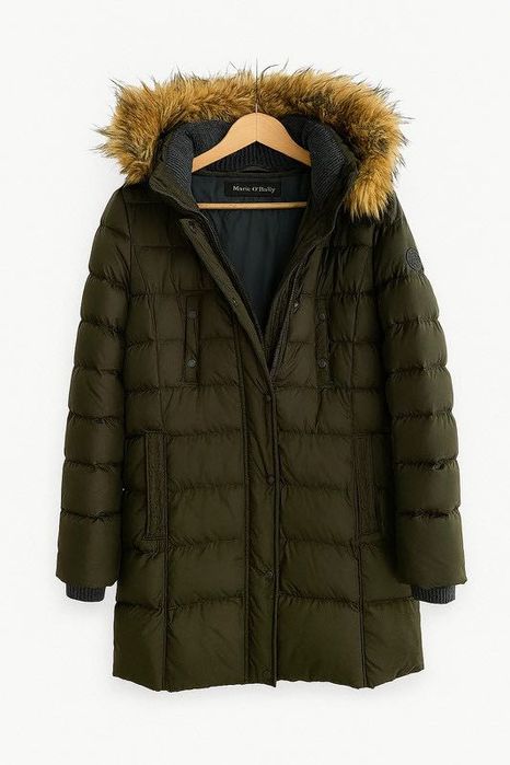 Ocieplana kurtka puchowa Marc O'Polo khaki S