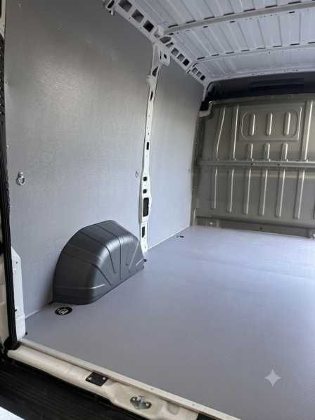 Zabudowa Busa Promocja | Zestaw Podłoga Sklejka 12mm Szara + Boczki | Ducato Boxer Jumper Movano ProAce Max L3H2