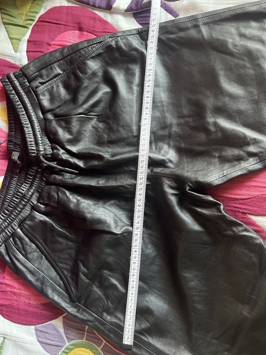 Брюки best штани жіночі натуральна шкіра джогери best