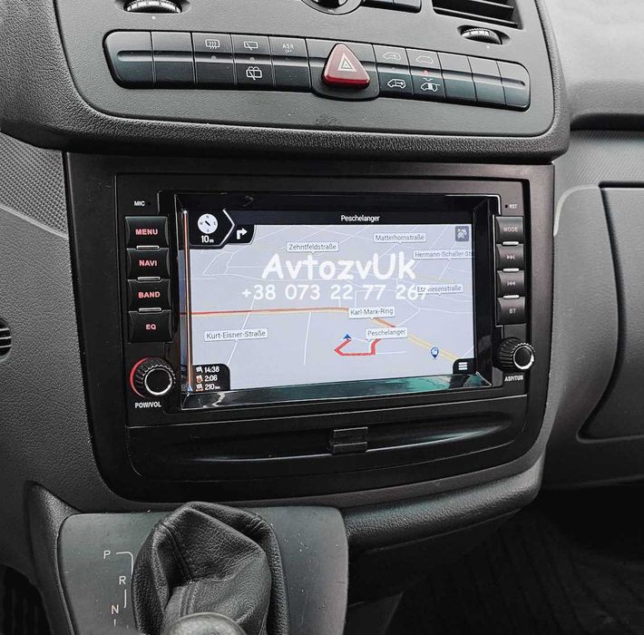 Магнитола Mercedes Sprinter Vito w903 w906 w907 w639 w169 W913 Crafter