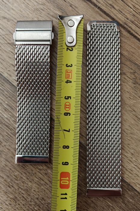 Bransoleta Milanese slal nierdzewna 22mm