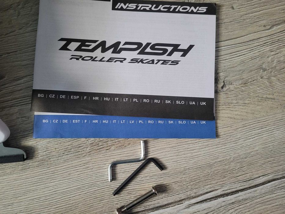 Łyżwy/Rolki regulowane dziewczęce TEMPISH Girl Duo rozmiar  37-40