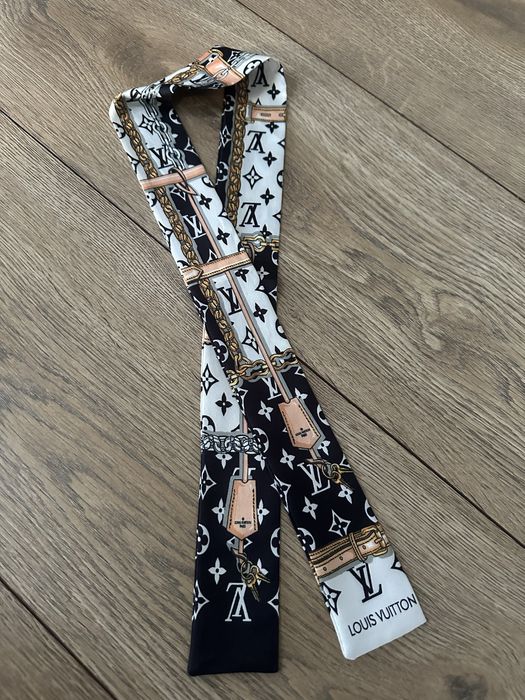 LV Monogram Confidential Bandeau Jedwab chusta Nowa