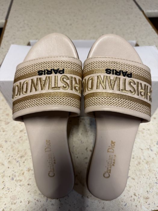 Klapki Christian Dior