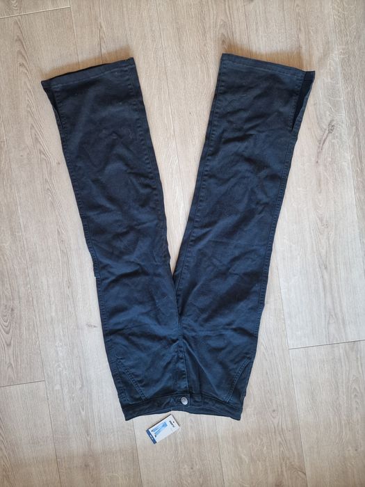 Spodnie dziewczce nowe Pepperts 146 czarne rozszerzene