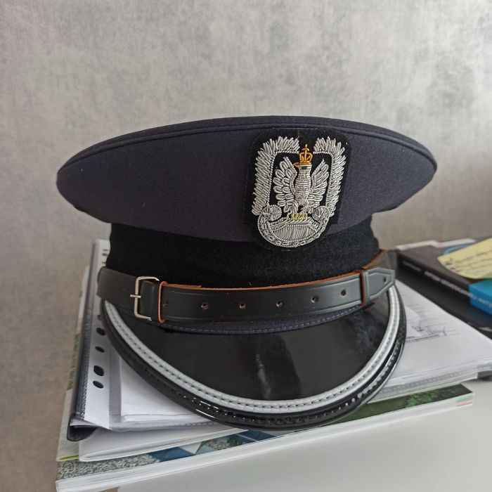 Czapka garnizonowa oficera mlodszego, rozm. 55!