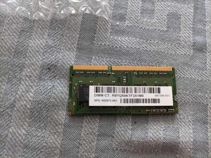 Оперативна пам'ять ddr3l 2gb 1600mhz