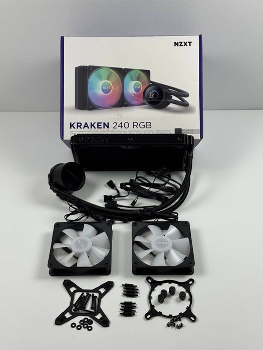Система рідинного охолодження NZXT Kraken 240 RGB (RL-KR240-B1)