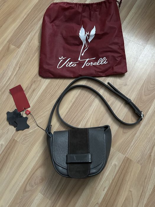 Продам нову шкіряну сумку Vito Torelli