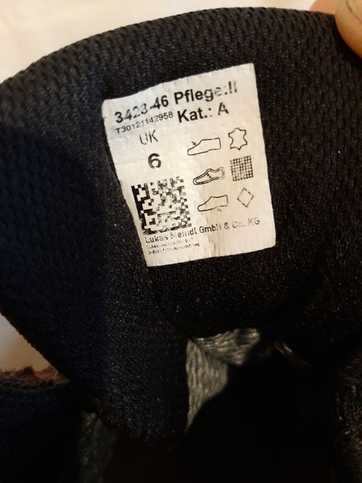 skórzane buty, trzewiki męskie, brązowe, rozm. 41