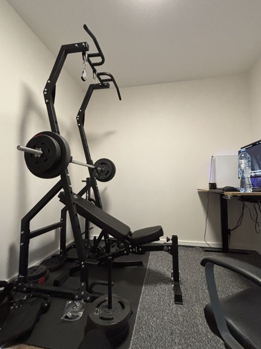 Domowa siłownia kompletna Marbo sport 100kg obciązenia