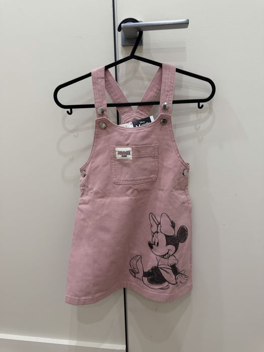 Новий рожевий  джинсовий сарафан waikiki 4-5 роки, розмір 104-  110