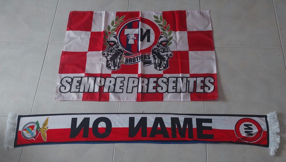 Bandeira e Cachecol Torcida e No Name