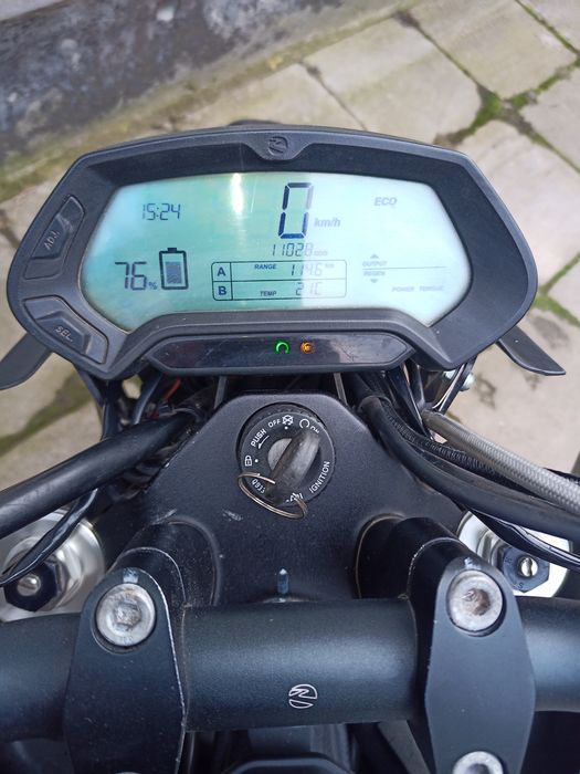 Продам електромотоцикл zero fx.