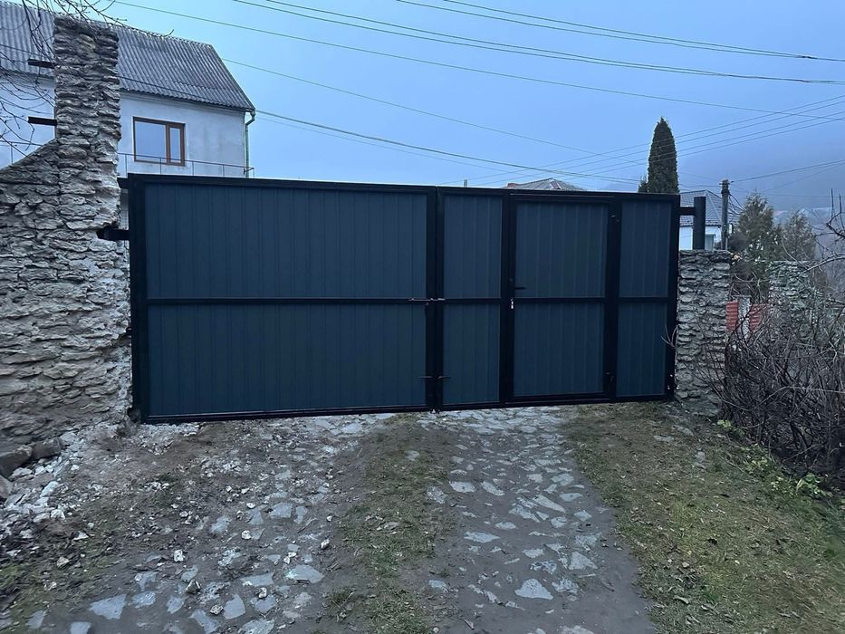 Ворота (відкатні, розпашні), паркан сходи меблі лофт