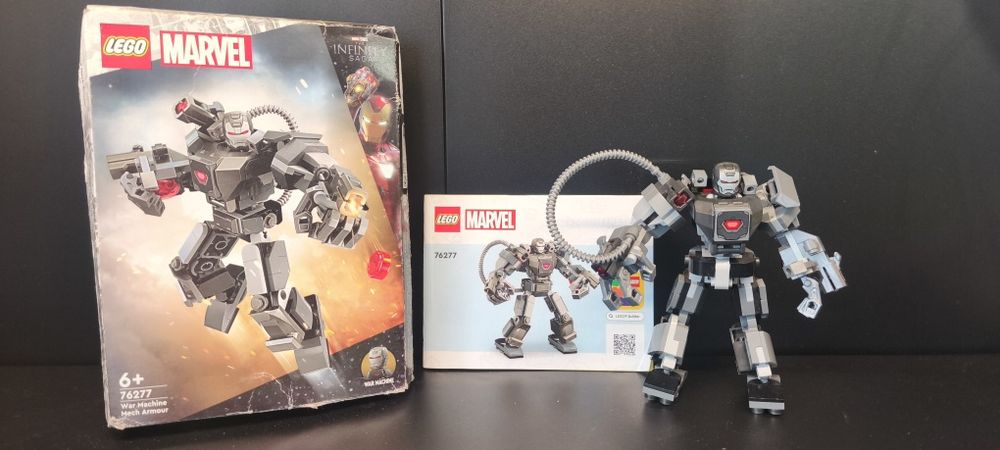 LEGO zestaw 76277 War machine Marvel superbohater figurka mech robot