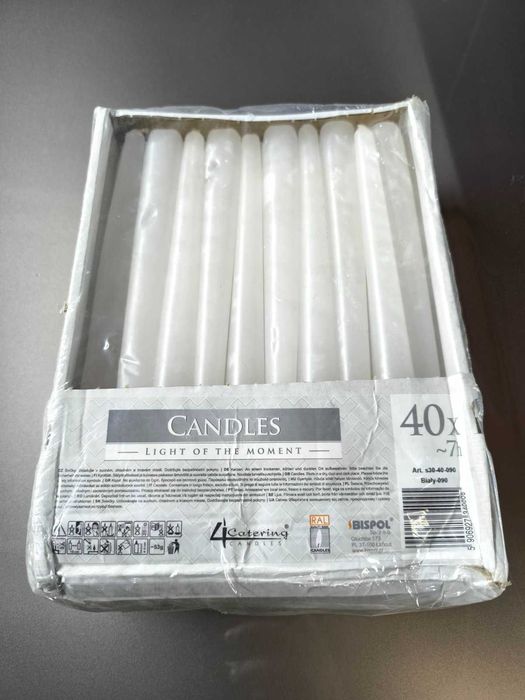 Свічки столові конічні