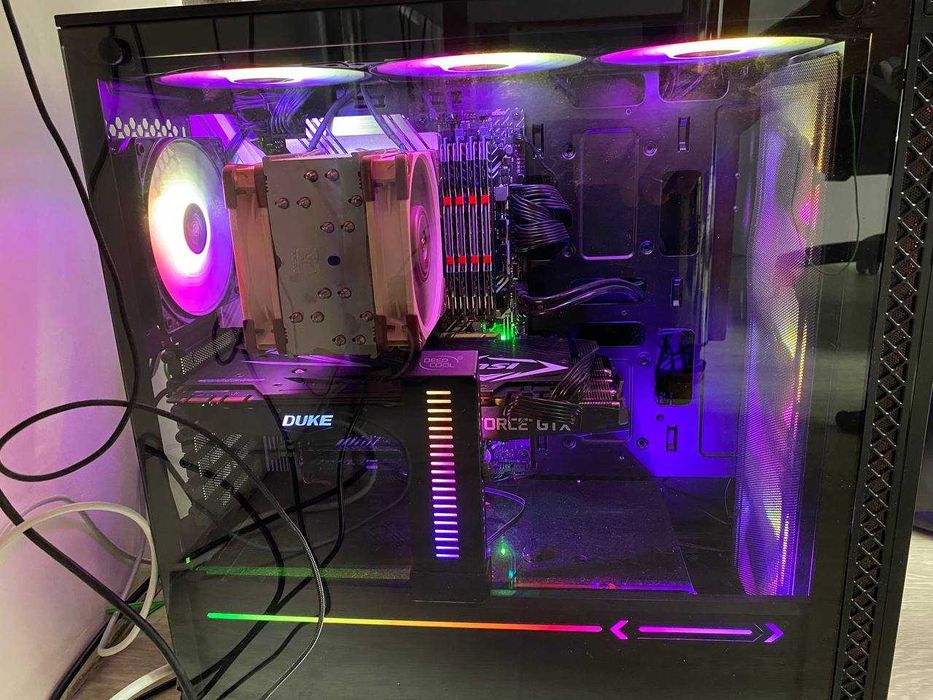 Игровой компьютер в идеальном состоянии