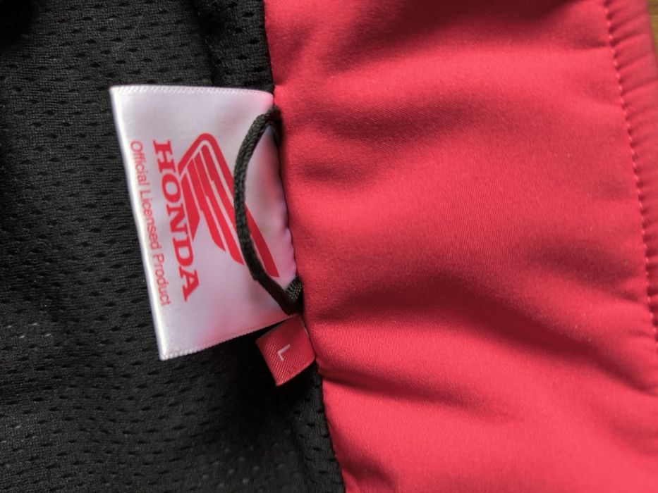 Honda Racing Clinton Enterprises softshell męski L czerwony