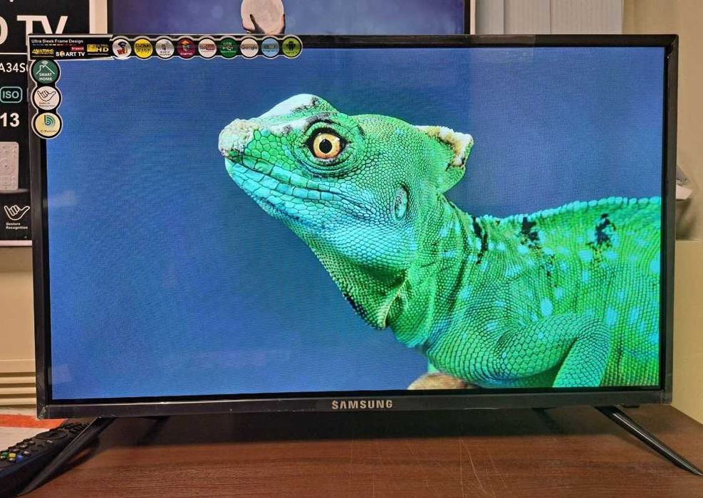 Розпродаж складу! Телевізор Samsung smart tv 24 дюймаT2+Wi-Fi+Android 15, Телевизор смарт 2026 рік випуску на штучному інтелекті від Google