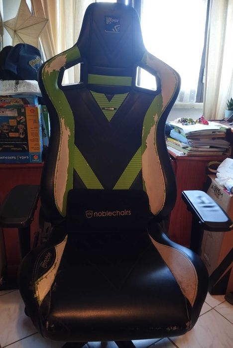 Cadeira Gaming Noblechairs modelo Nvidia Geforce GTX