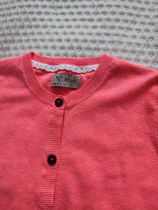 Sweterki Next 110 i 116 kardigan Next