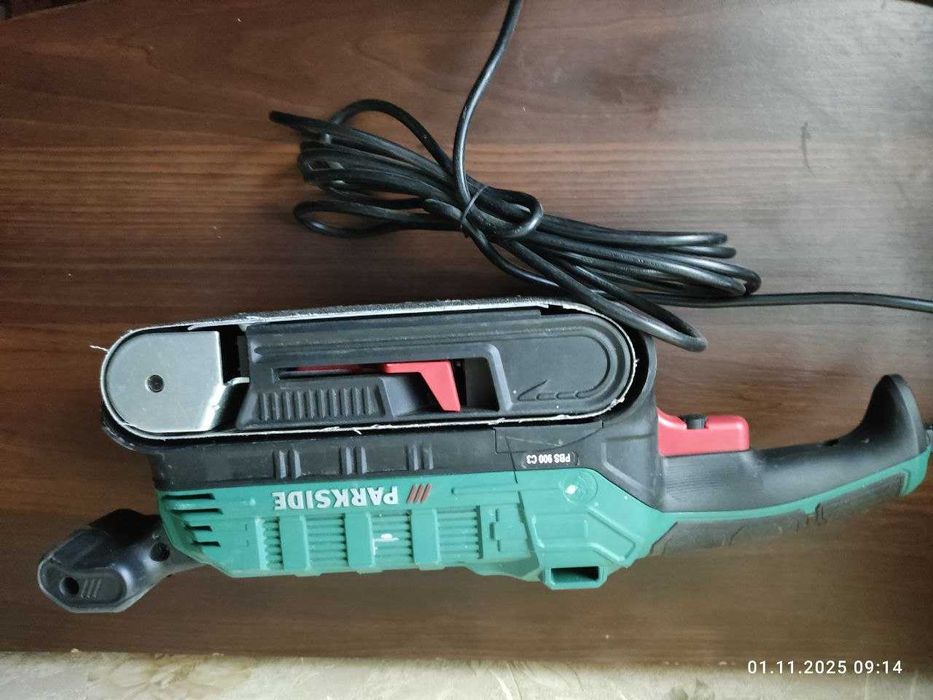 Ленточная шлифовальная машина Parkside pbs 900 3s