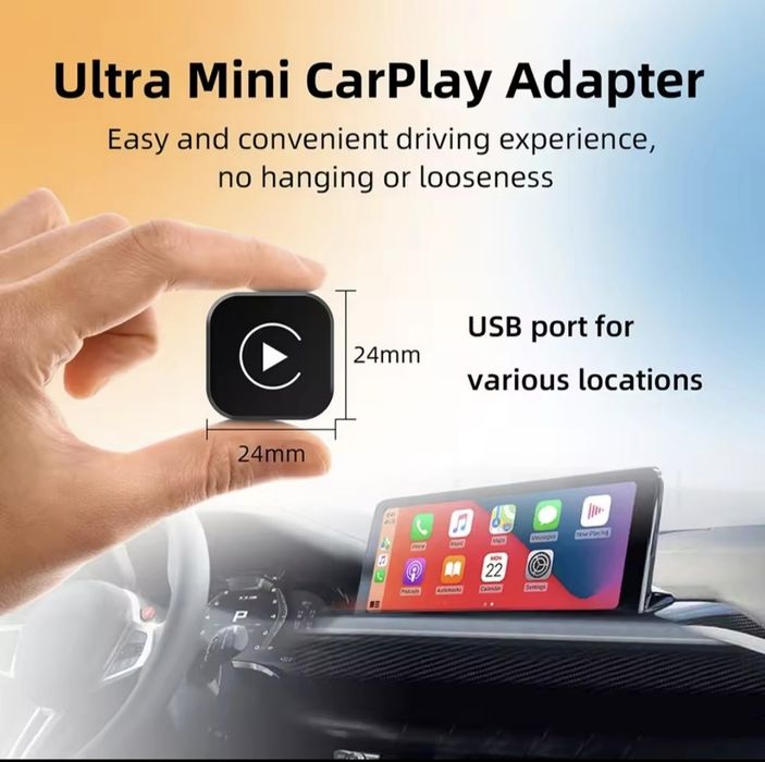 Carplay/android auto sem fio