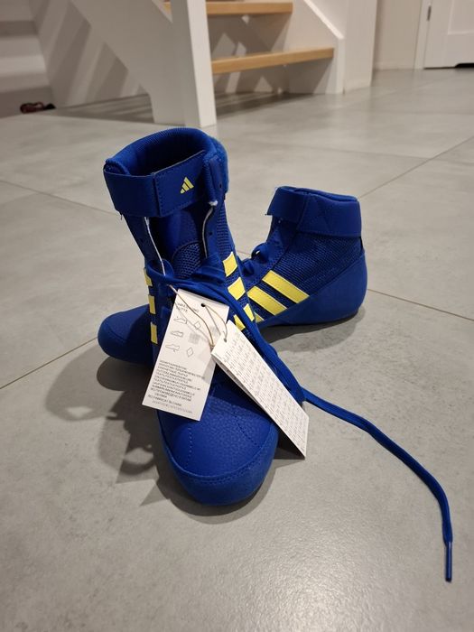Buty zapaśnicze Adidas Havac 41 niebieskie lub białe