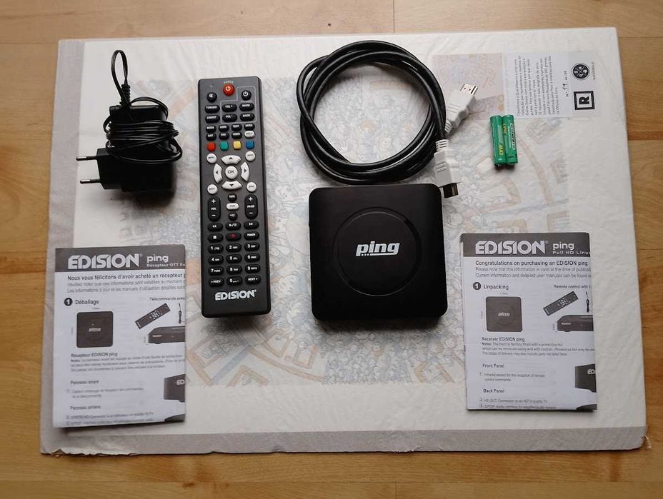 Recetor IPTV Linux Edision Ping63825204101891121