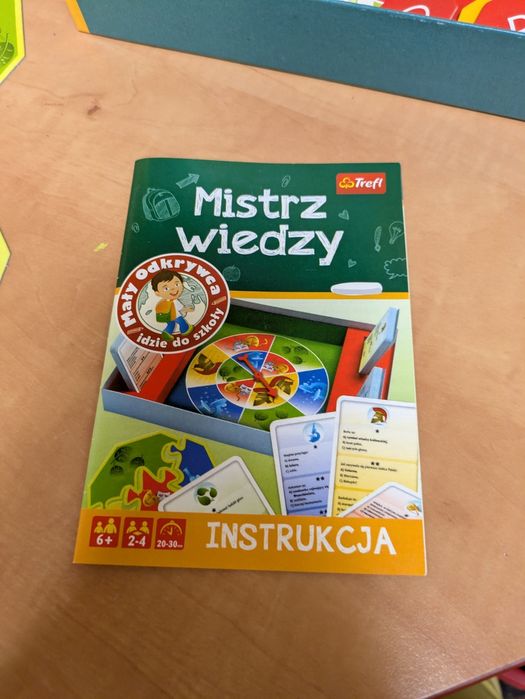 Gra planszowa mistrz wiedzy, trefl