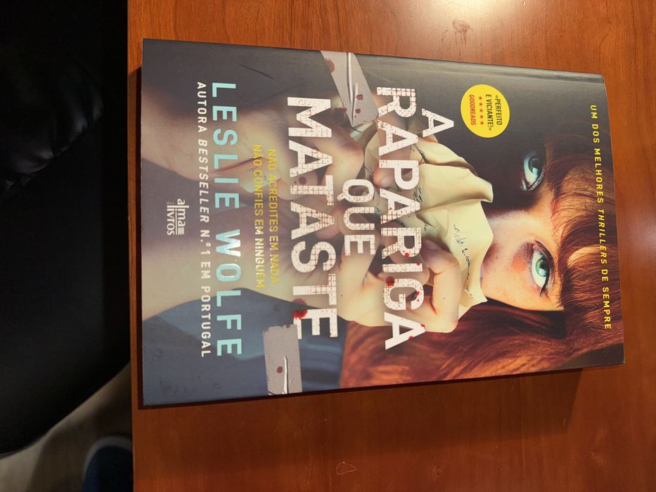 Vendo livro a rapariga que mataste